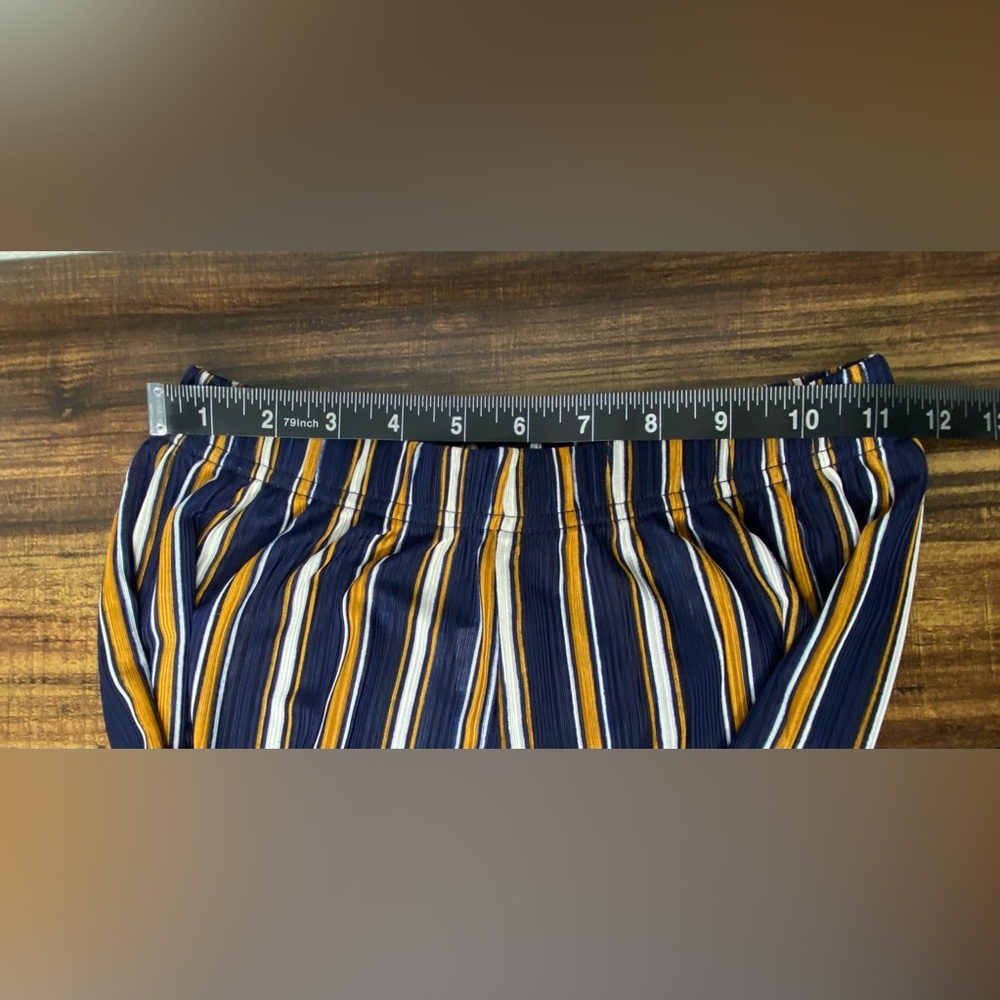Striped Wide-Leg Pants Women’s Size One-Size - Picture 5 of 6